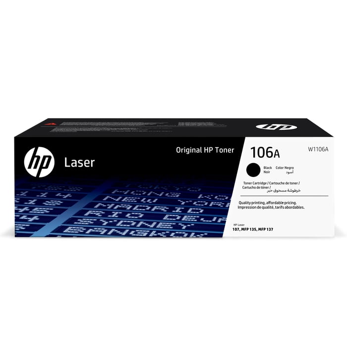 HP Toner 106A - Svart