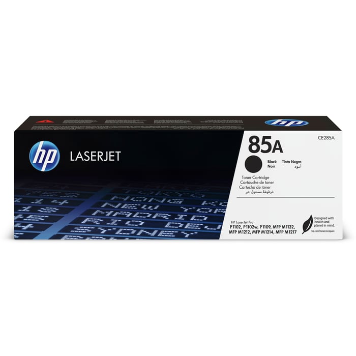 HP Toner 85A - Svart