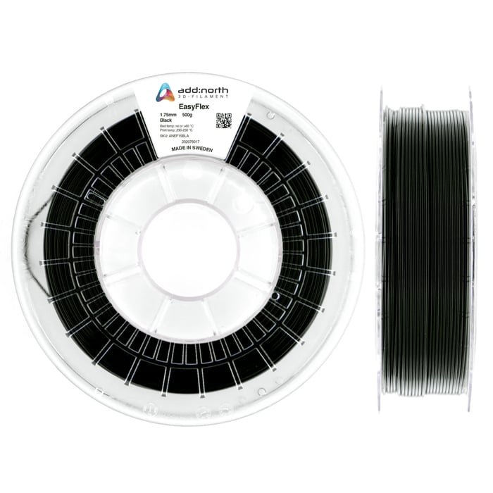 Easyflex TPU-filament Svart