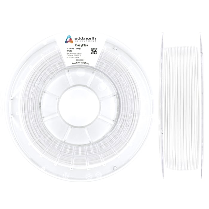Addnorth Easyflex TPU-filament Vit