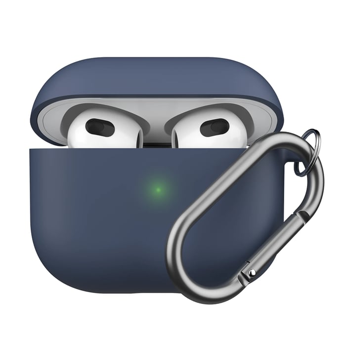 HybridShell Airpods Series 3-etui (2021) Blå