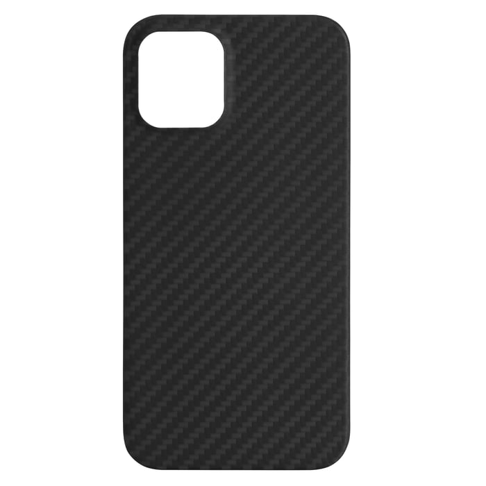 Linocell Premium Kevlar Tåligt skal för iPhone 12 Mini Svart