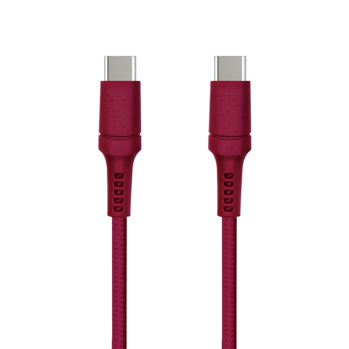 USB-C till USB-C 0,5 m Röd