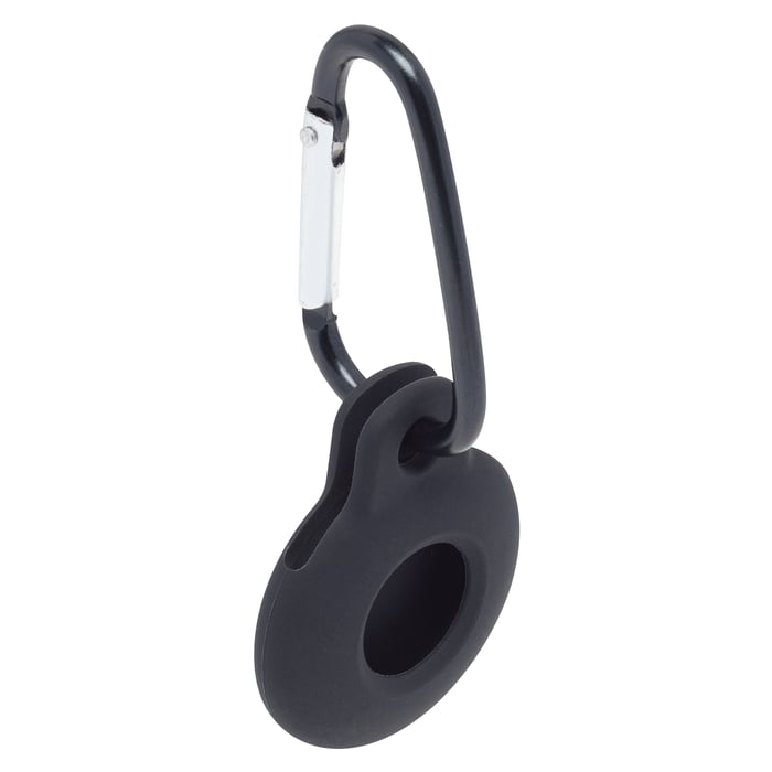 Linocell AirTag silikonfodral med karbinhake | Mobilt - iPhone-tillbehör - AirTag | GameStuff