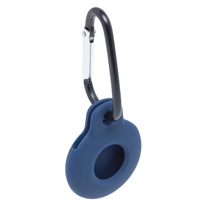 Linocell AirTag silikonfodral med karbinhake | Mobilt - iPhone-tillbehör - AirTag | GameStuff