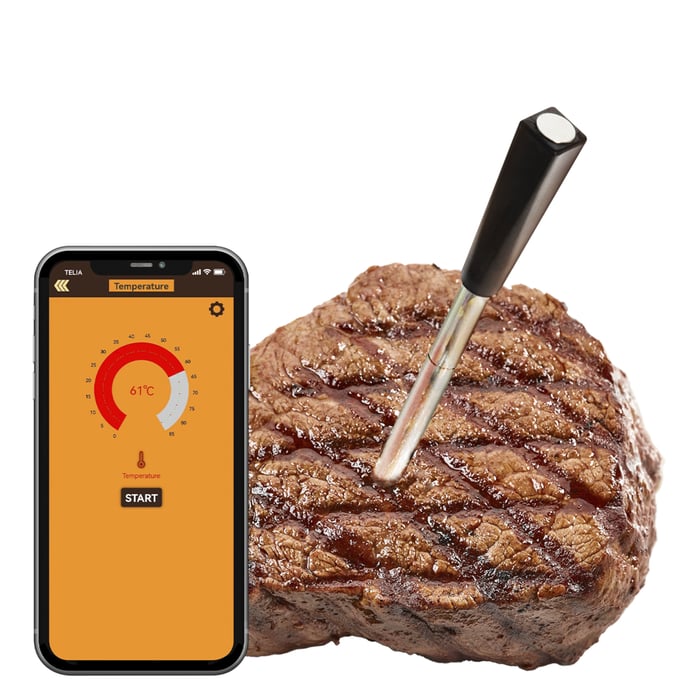 Cleverio KT100 Helt trådløst grilltermometer