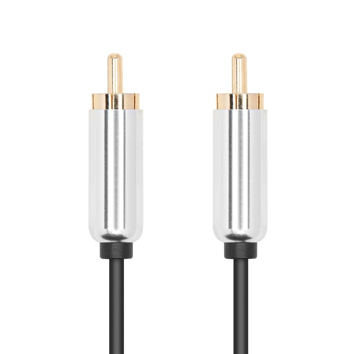 Luxorparts Subwoofer-kabel | Kablar & kontakter - Kablar för ljud - Sub-bas | GameStuff