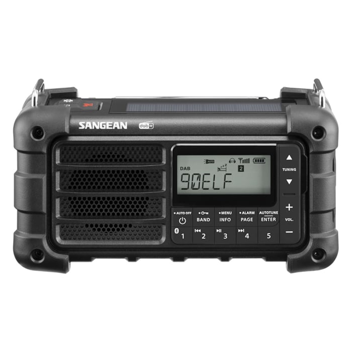 Sangean MMR-99 DAB+ Vevradio med solcell