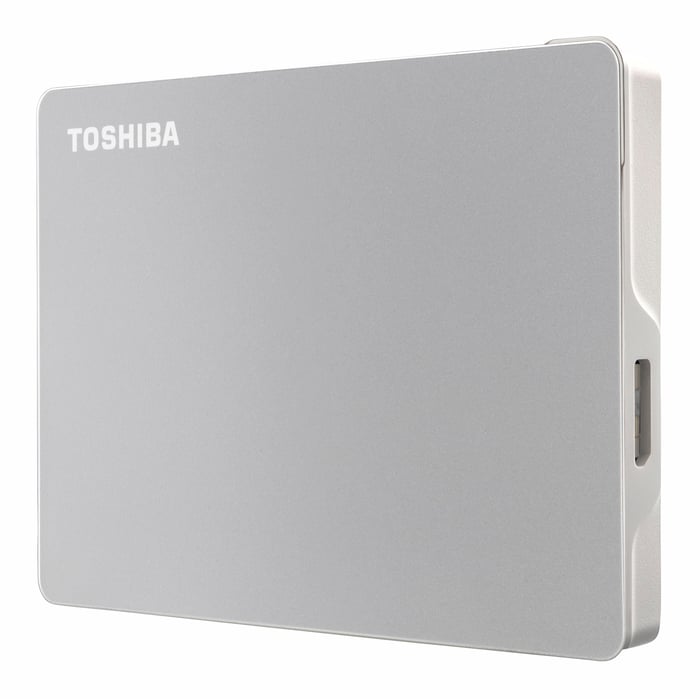 Toshiba Canvio Flex Silver | Dator - Lagring - Externa hårddiskar | GameStuff