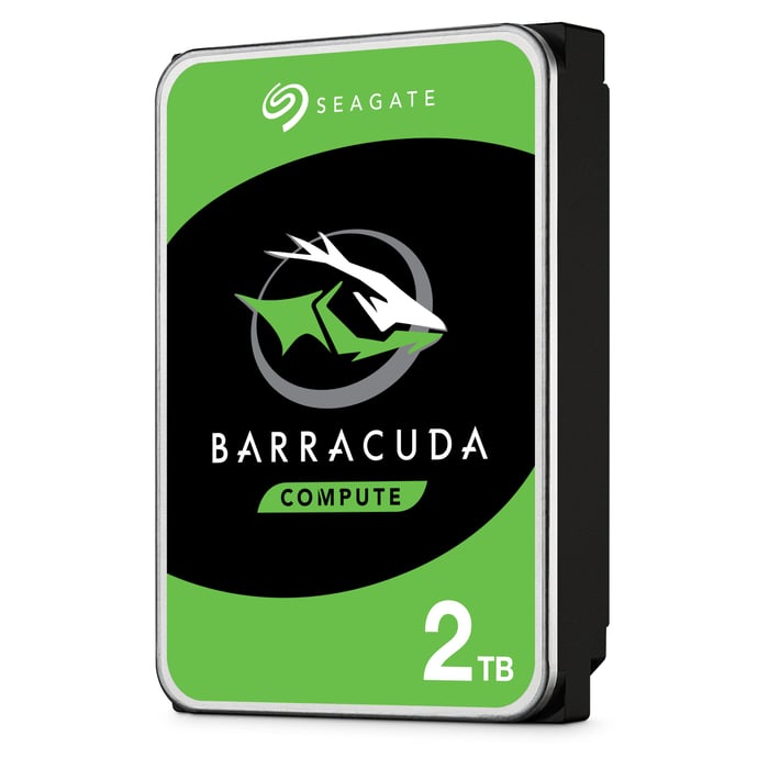 Seagate Barracuda Desktop Intern harddisk 3,5" 2 TB