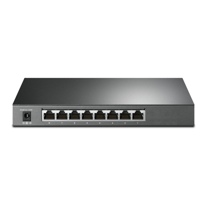 TP-link TL-SG2008P Konfigurerbar gigabitswitch - 8 porter med 4 porter PoE+