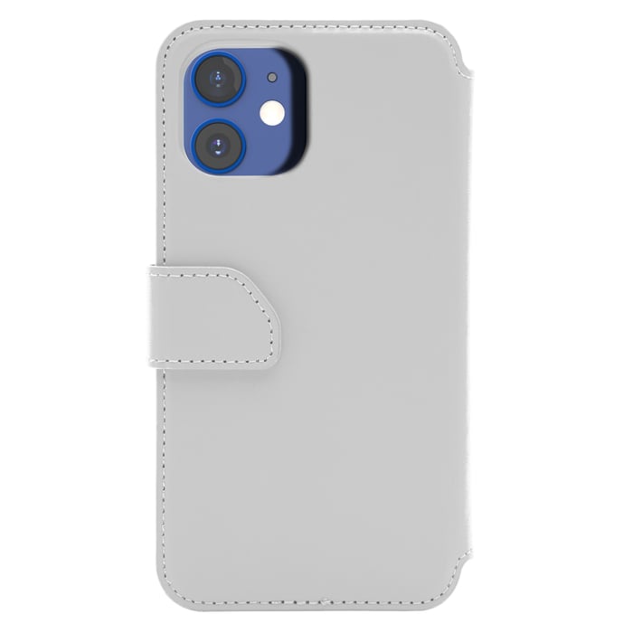 Wallet Case Solo 502 till iPhone 12 mini Grå