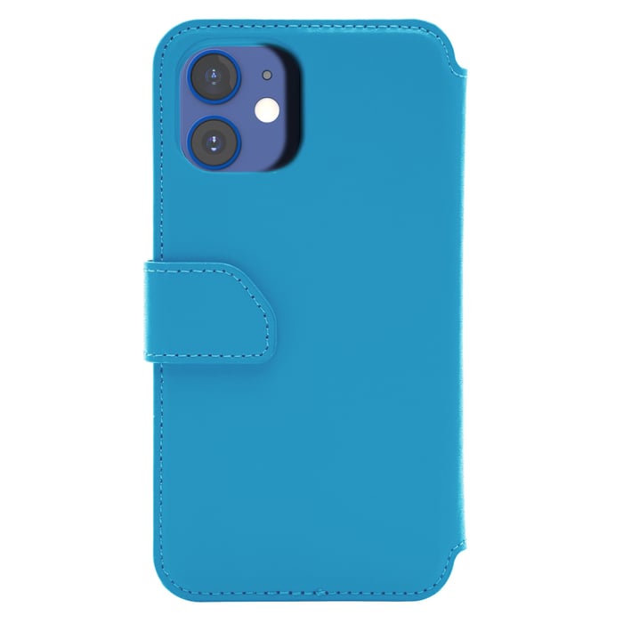 Wallet Case Solo 502 till iPhone 12 mini Blå