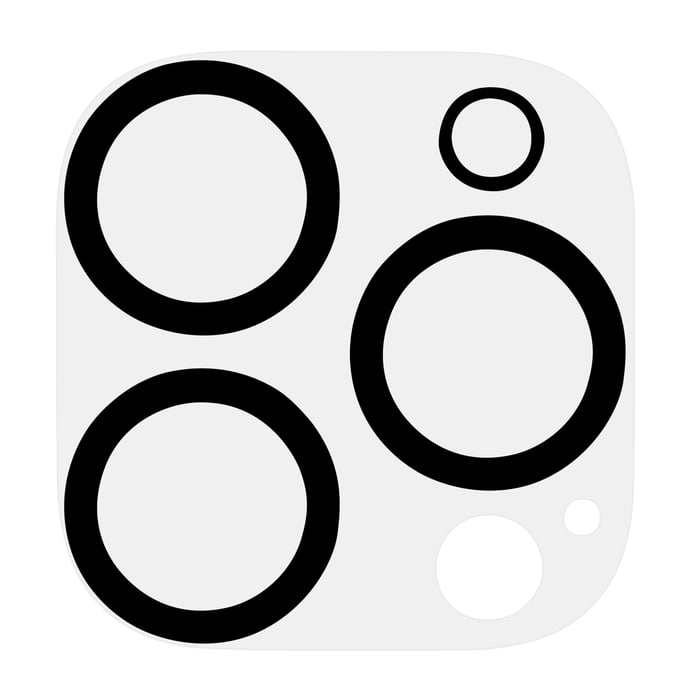 Linocell Elite Extreme Skydd för kameralinsen iPhone 14 Pro och 14 Pro Max | Mobilt - Skärmskydd - Skärmskydd till iPhone - Skärmskydd till iPhone 14 Pro Max | GameStuff