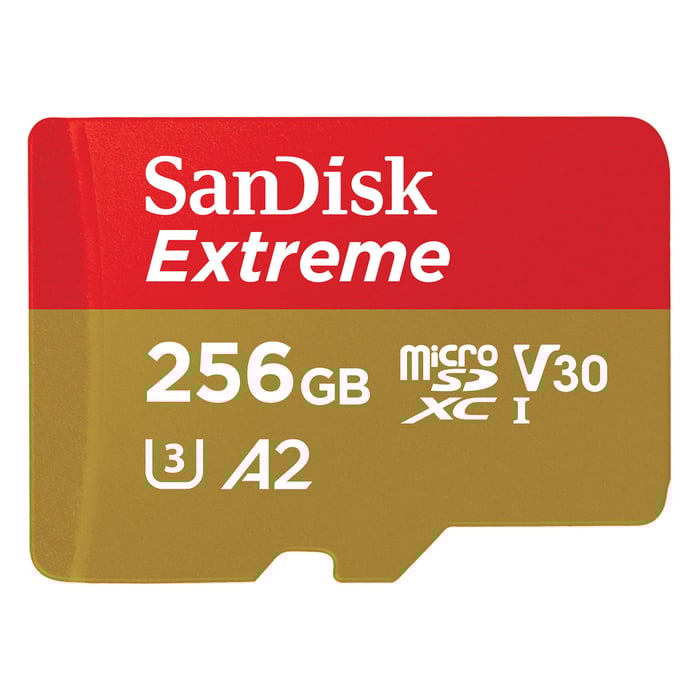 Sandisk Extreme Plus Micro-SD-kort 256 GB