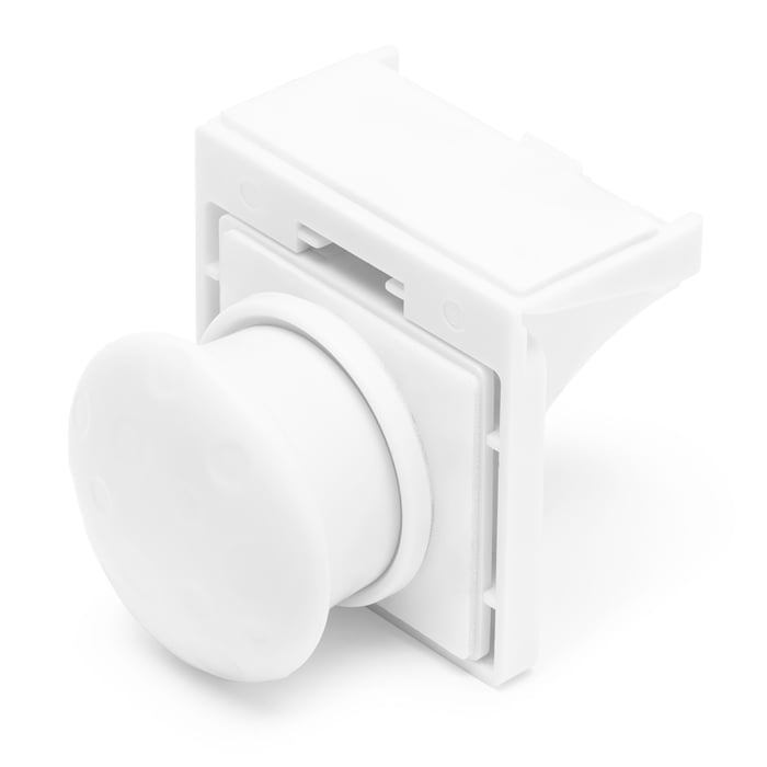 Luxorparts Magnetiska lås för skåp och lådor 10-pack