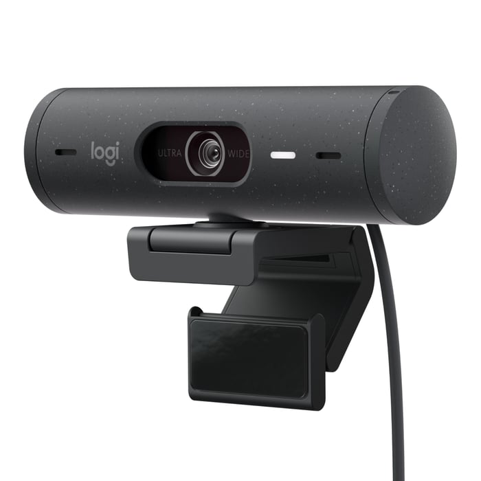 Logitech Brio 500 webbkamera USB-C | Kontor - Hemmakontor - Webbkameror | GameStuff
