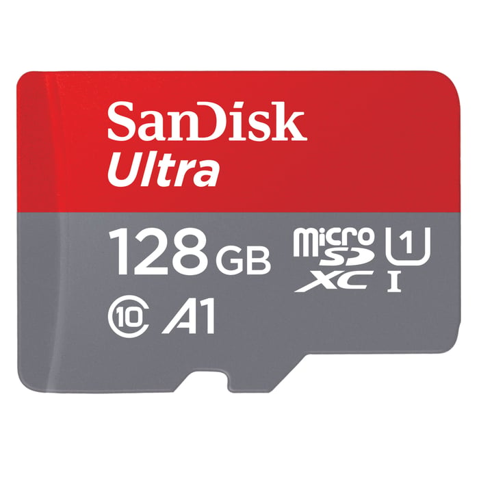 Sandisk Ultra Micro-SD-kort 128 GB SDXC | Ljud & bild - Foto & video - Minneskort | GameStuff