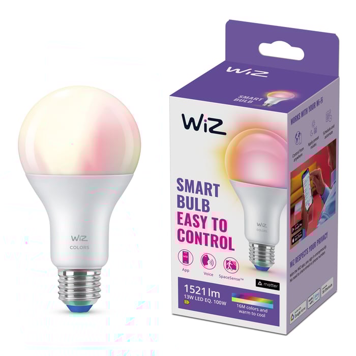 WiZ Color A67 Smart LED-lampa E27 1521 lm | Smarta hem - Smarta hem-lösningar - WIZ smarta hem | GameStuff