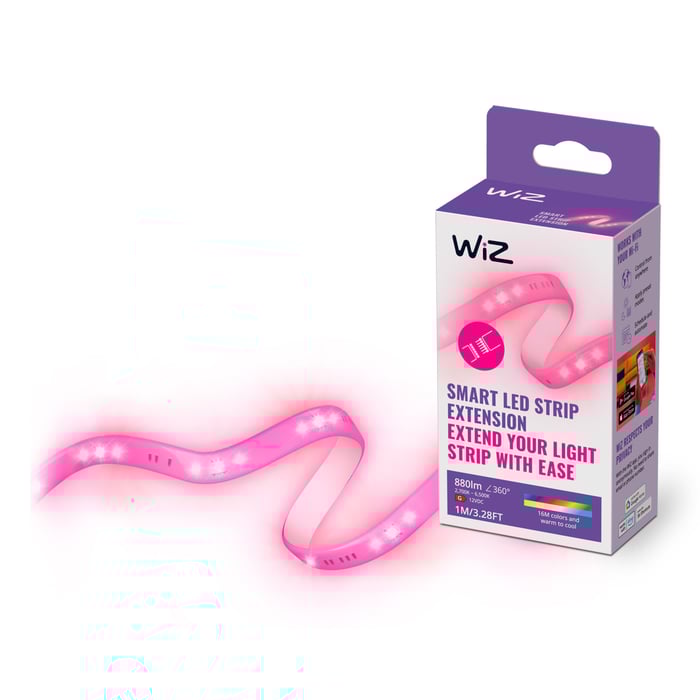 WiZ LED Strip LED-list Förlängning 1 meter | Smarta hem - Smarta hem-lösningar - WIZ smarta hem | GameStuff
