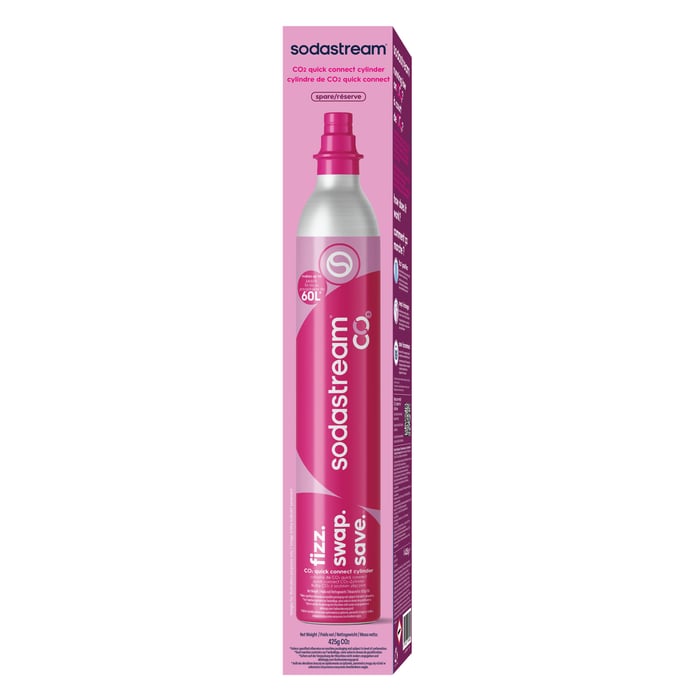 Sodastream Quick Connect-kolsyrepatron