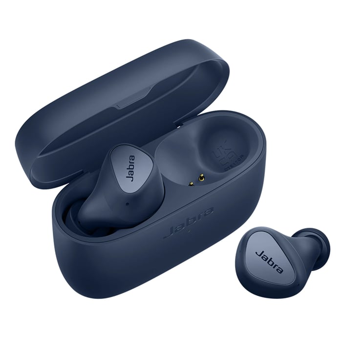 Jabra Elite 4 Trådlösa hörlurar Navy