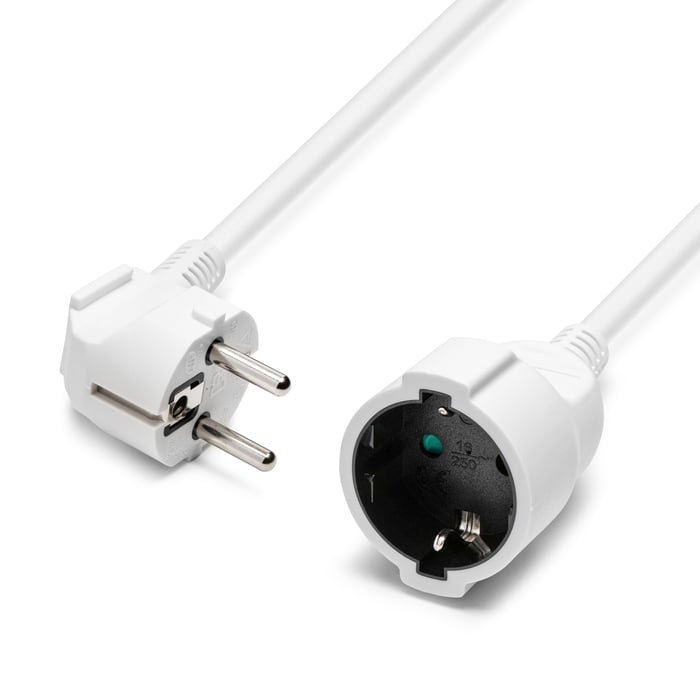 Luxorparts Förlängningskabel Jordad | Kablar & kontakter - Strömkablar - Förlängningskablar | GameStuff