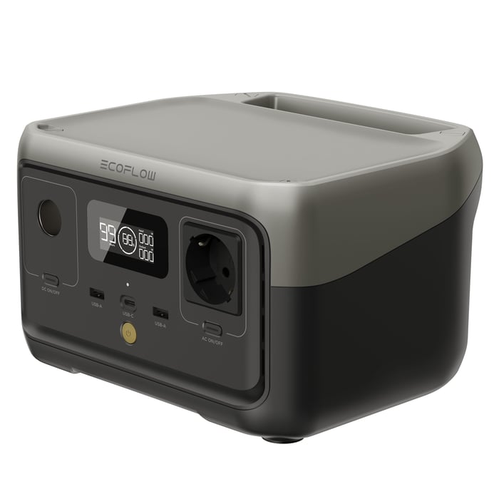 EcoFlow River 2 Portabel kraftstation 256 Wh | El & verktyg - Solpaneler & strömförsörjning - Powerstations | GameStuff