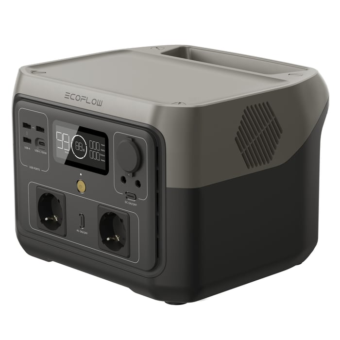 EcoFlow River 2 Max Portabel kraftstation 512 Wh | El & verktyg - Solpaneler & strömförsörjning - Powerstations | GameStuff