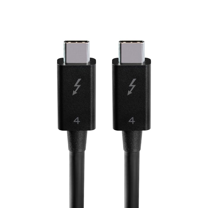 Plexgear Thunderbolt 4 USB-C-kabel 70 cm | Kablar & kontakter - Thunderbolt | GameStuff