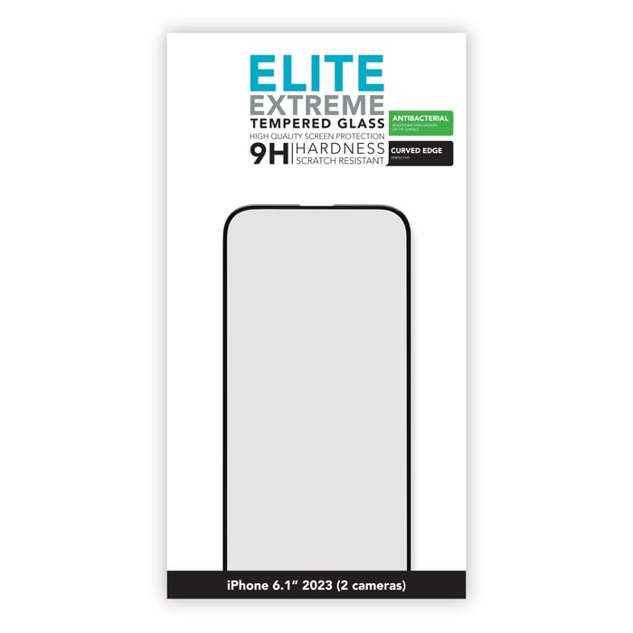 Linocell Elite Extreme Curved Skärmskydd för iPhone 15