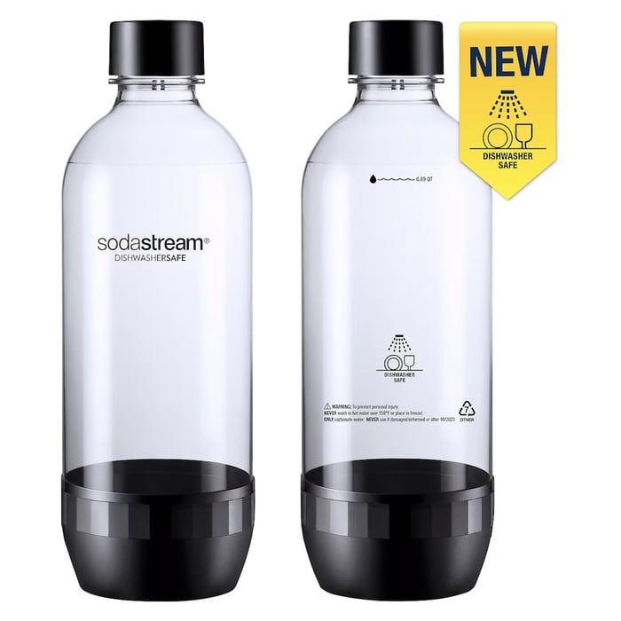 Sodastream Classic Flaska för Sodastream 1 l 2-pack | Hem & fritid - Kök & matsal - Kolsyremaskin | GameStuff