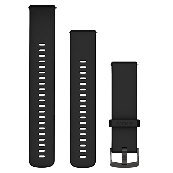 Garmin Armband till Venu 3 22 mm Svart | Mobilt - Smartklockor och -ringar - Tillbehör till smartklockor | GameStuff