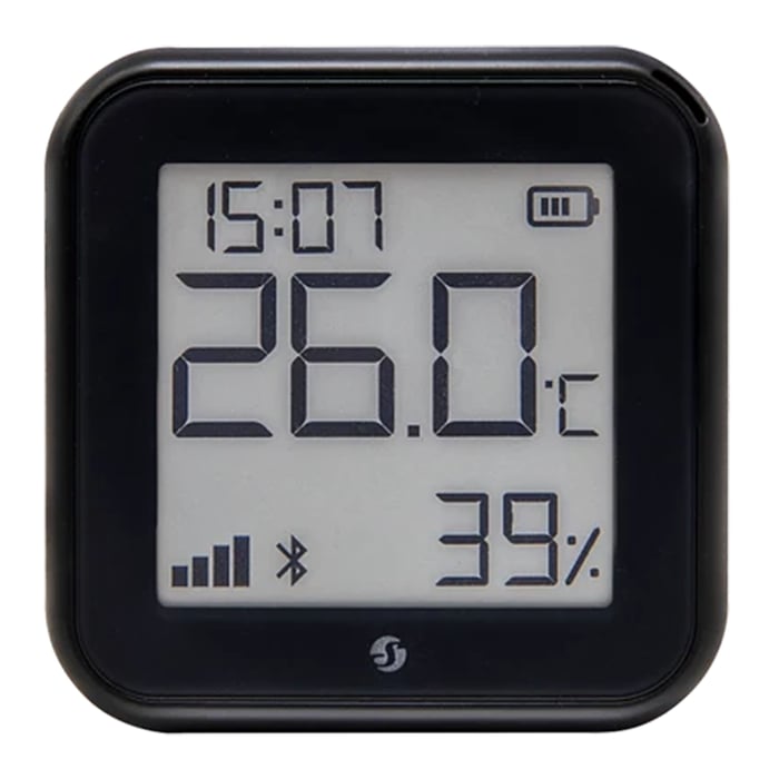 Shelly H&T Gen 3 Termometer och hygrometer | Smarta hem - Smarta sensorer - Smarta temperatursensorer | GameStuff