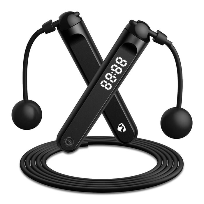 Nedis 2-i-1 Fitness Smart Hopprep med Bluetooth | Hem & fritid - Kropp & hälsa - Träningsutrustning | GameStuff