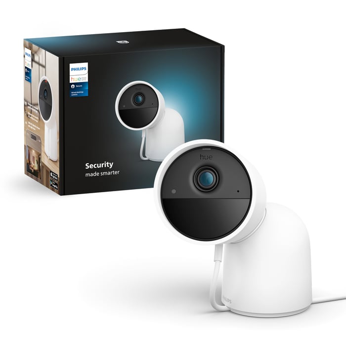 Philips Hue Secure Desktop Cam Hvit
