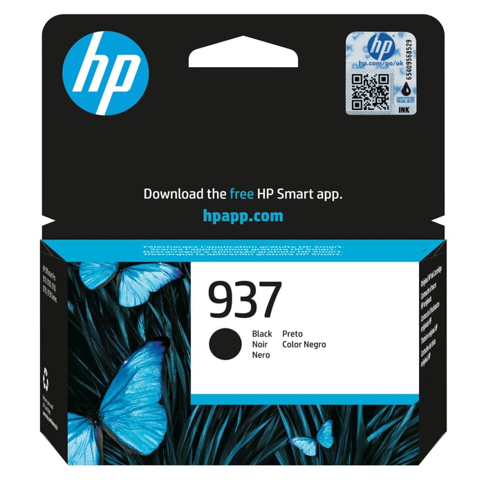 HP 937 Bläckpatron Svart