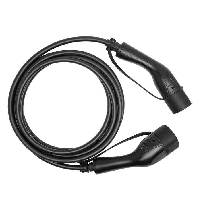 Luxorparts Laddkabel Typ 2 för elbil 11 kW 3 fas 5 m | El & verktyg - Biltillbehör - Laddkablar för elbil | GameStuff