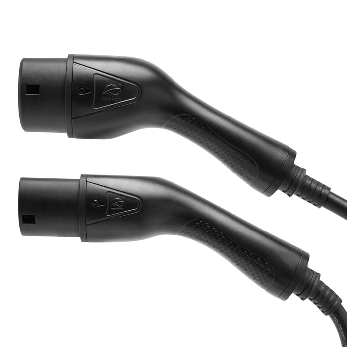 Luxorparts Ladekabel Type 2 Ladekabel for elbil 11 kW 3-faset 8 m