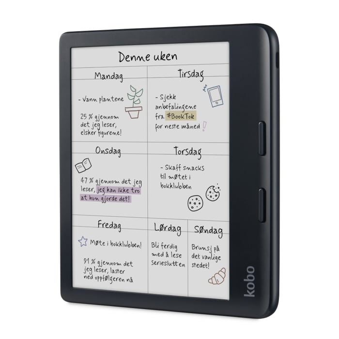 Kobo Libra Colour Lesebrett 7"