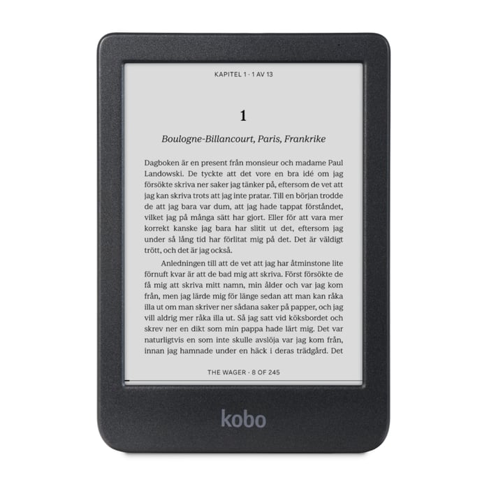 Kobo Clara BW läsplatta 6"" | Mobilt - Läs- & surfplattor - Läsplattor | GameStuff