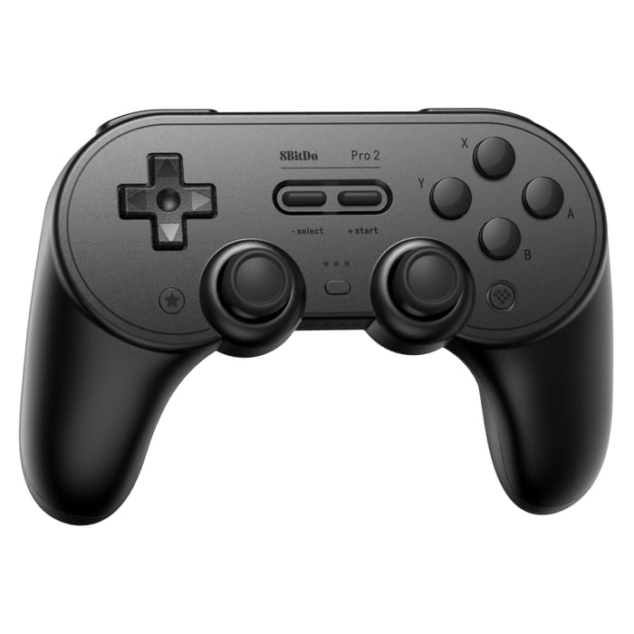 8Bitdo Pro 2 Bluetooth Hall Edition Håndkontroller Svart