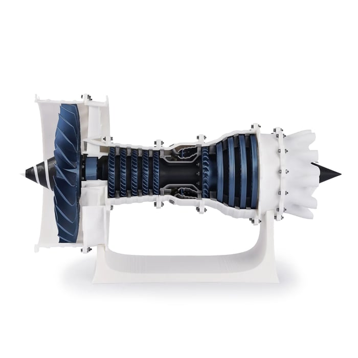 Bambu Lab 3D-kit för jetmotor