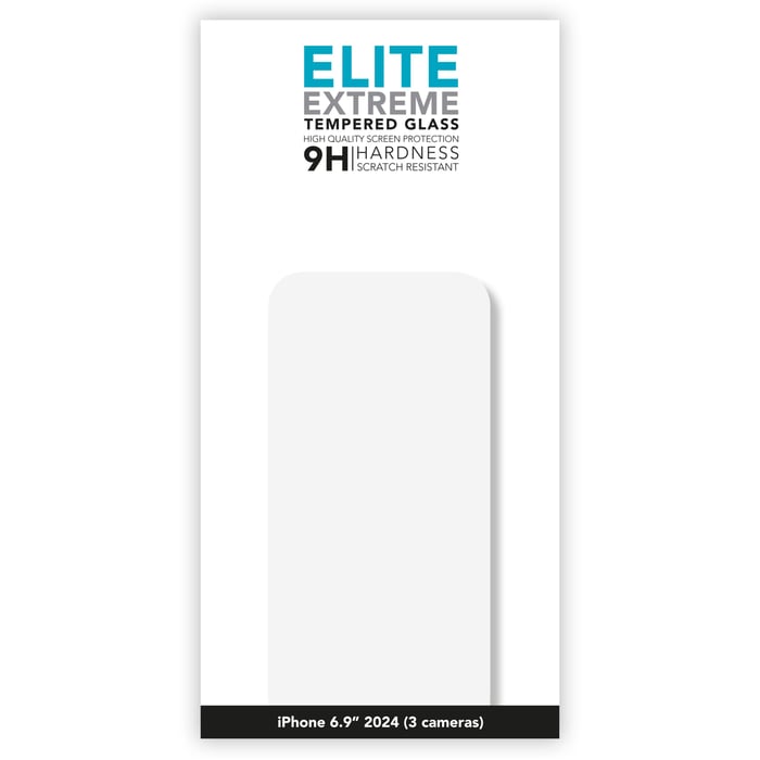 Linocell Elite Extreme Skärmskydd för iPhone 16 Pro Max och 17 Pro Max