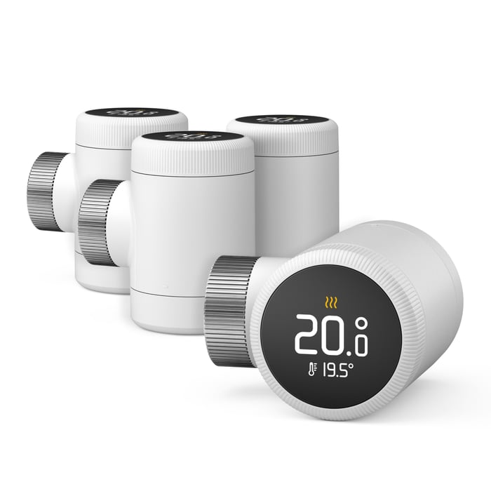 tado Smart Radiator Thermostat X 4-pk.