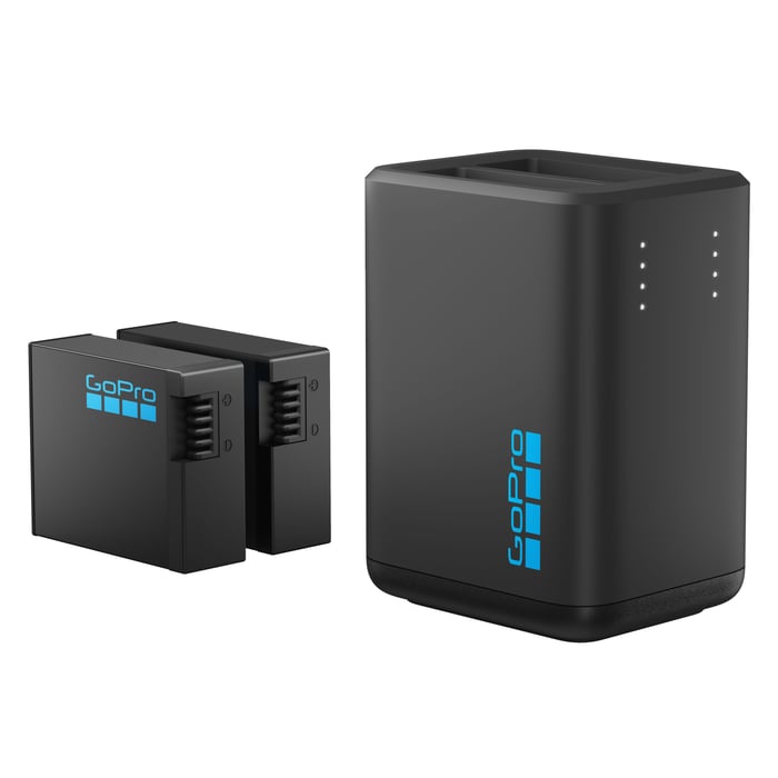 Gopro Lader med to batterier