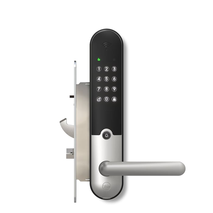 Yale Doorman L3S Flex Borstat stål | Smarta hem - Smarta lås | GameStuff