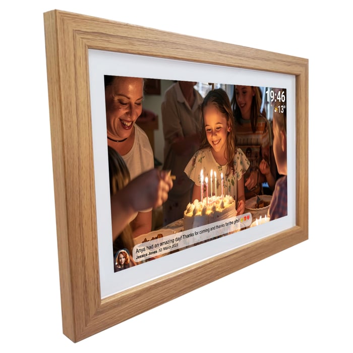 Denver Frameo Digital fotoramme 15,6" i tre med wifi