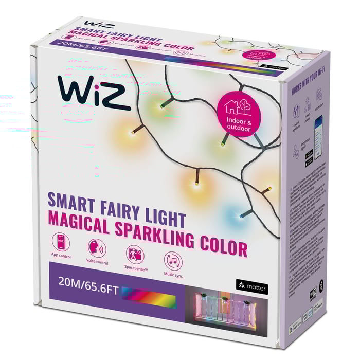 WiZ Smart LED-ljusslinga 20 m