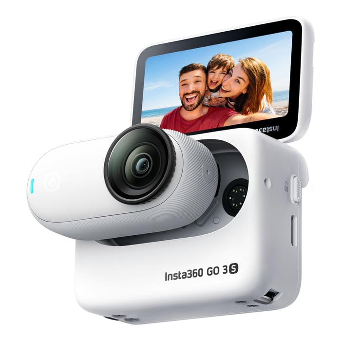 Insta360 Go 3S Actionkamera 64 GB Hvit